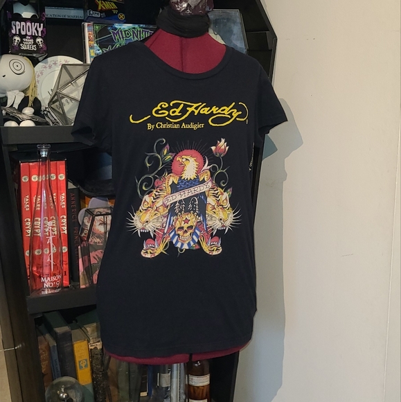 Y2k Ed Hardy by Christian Audigier T-shirt - Picture 6 of 9